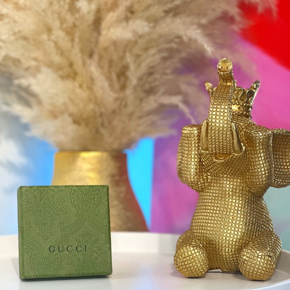 Authentic GUCCI embossed gift box